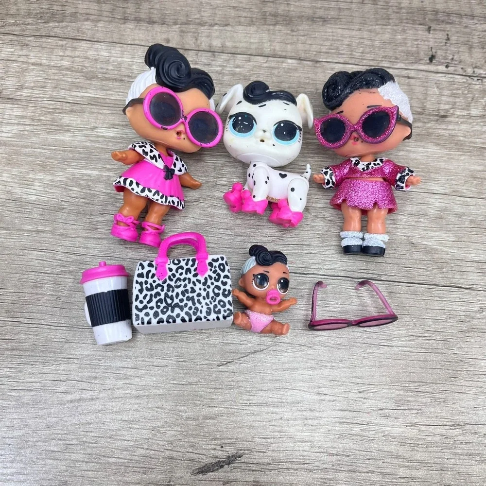 LOL Surprise!‎ Doll Bling Series, Doll Face dalmation pet